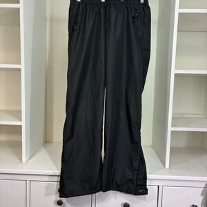 Solddd.   Nike Clima-FIT Track Pants Windbreaker XL Black Wide Leg